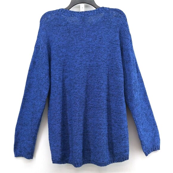 Philosophy Sweater Womens Large Blue Long Sleeve NEW - Picture 2 of 6